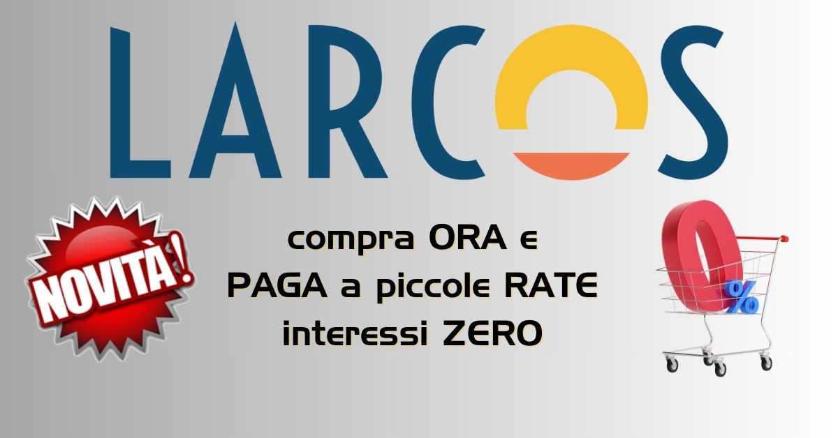 LARCOS PAGAMENTO RATEALE