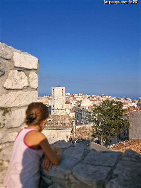 vista sul campanile monte sant'angelo