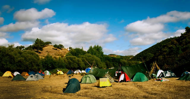 campeggio tende