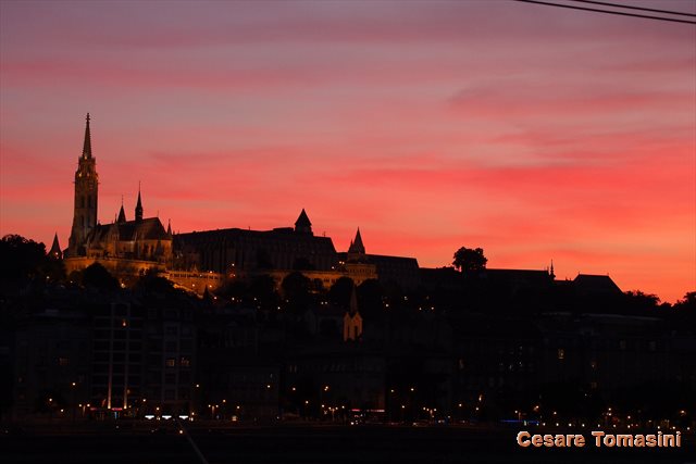 2018 Budapest di sera