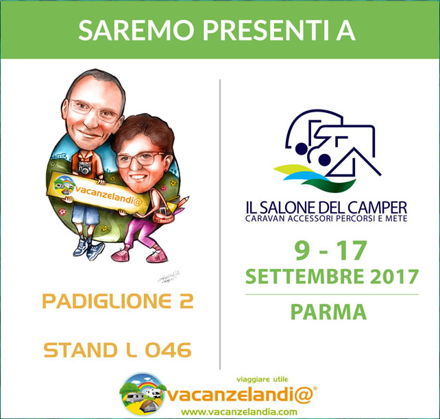 saremo presenti salone camper 2017 def