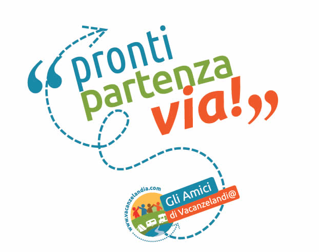 pronti partenza via logo tshirt