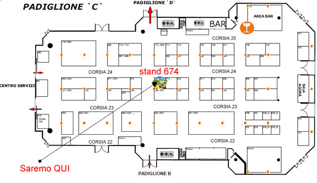 VAA2020 posizione stand vacanzelandia