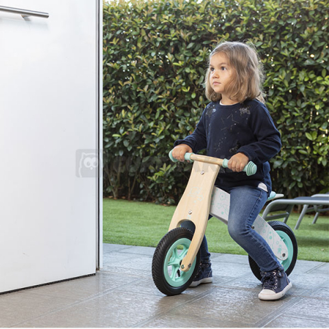 bicicletta in legno senza pedali mint 1