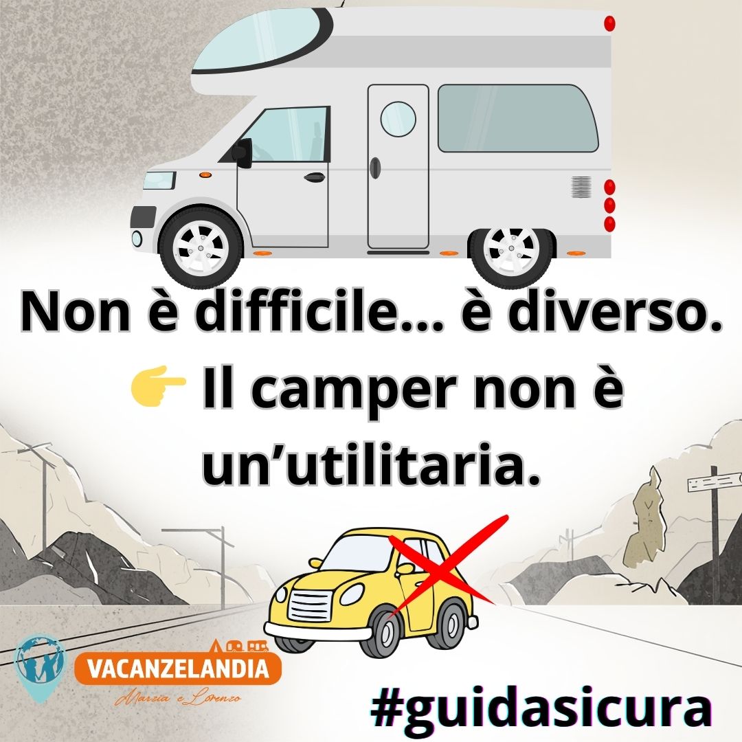13 guida sicura camper no utilitaria