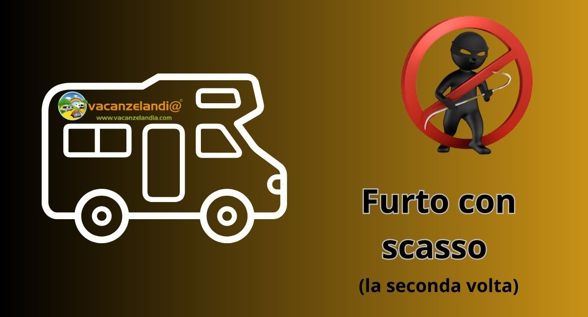 Furto con scasso seconda volta