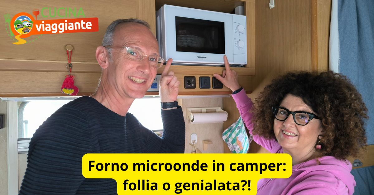 microonde in camper