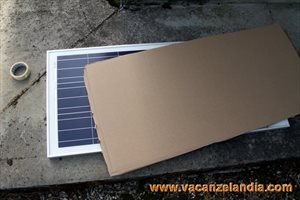 installazione  modulo fotovoltaico camper 03