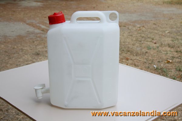 tanica riempimento serbatoio camper