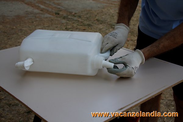 tanica riempimento serbatoio camper