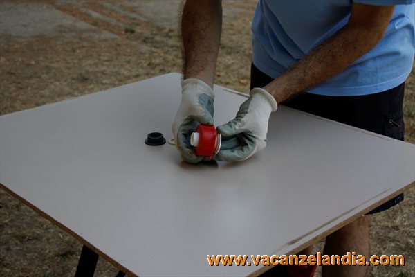 tanica riempimento serbatoio camper