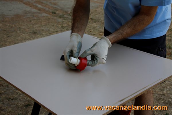 tanica riempimento serbatoio camper