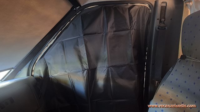 oscuranti interni vetri cabina camper fai da te 09a