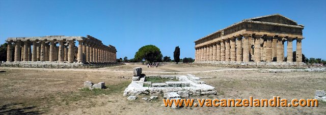 07   Golfo di Salerno   Paestum   Parco archeologico   tempio di Nettuno e Hera