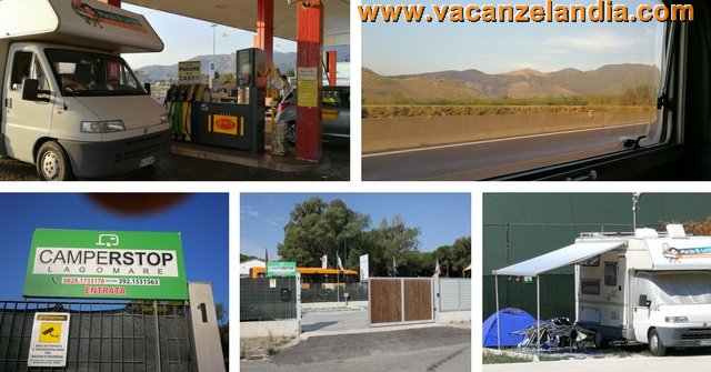 vacanzelandia camperstop lagomare