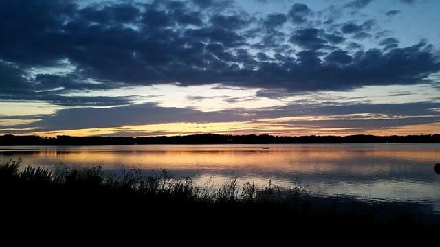 fiordo di MARIAGER tramonto