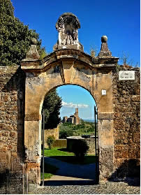 tuscania veduta colle ribellino