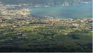 veduta dal vesuvio