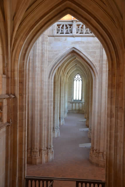 francia abbazia brou interno scorcio