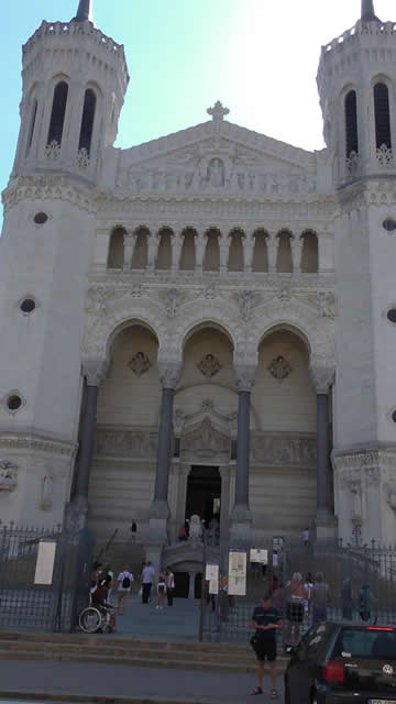 lione basilica Notre Dame de Fourviere