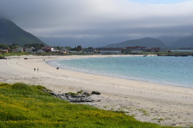 Flakstad spiaggia