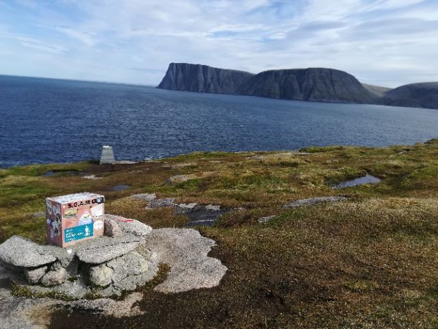 Knivskjelodden obelisco