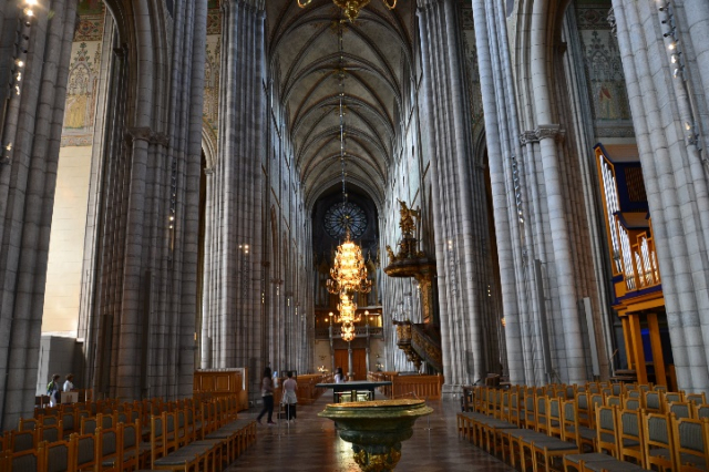 Uppsala cattedrale interno