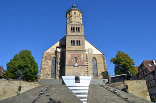 Schwabisch Hall chiesa san michele 320s