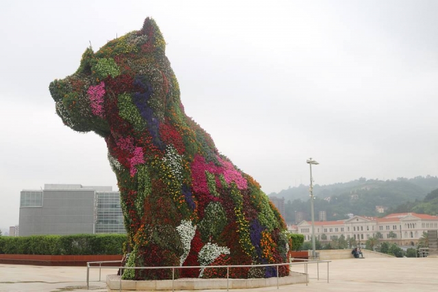 Bilbao Il puppy del Guggenheim