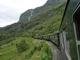 Flamsbana da Flam a Myrdal