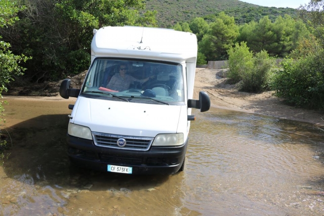 sardegna costa verde secondo guado camper