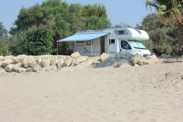 Sicilia sosta camper