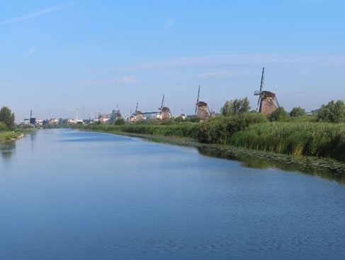 Kinderdijk i mulini