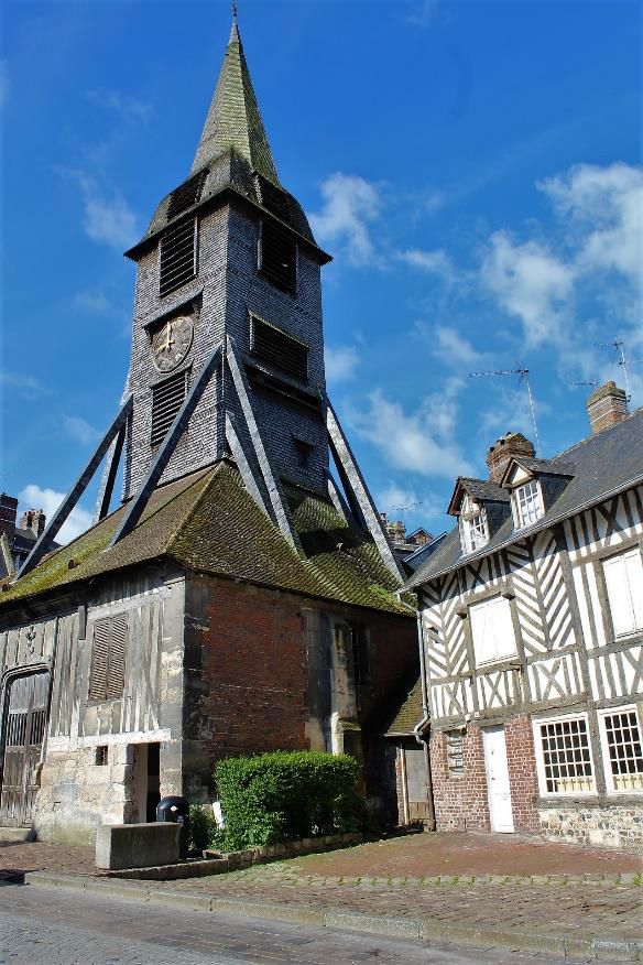 francia honfleur chiesa di Sainte Catherine