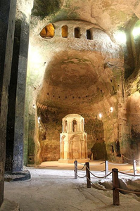 francia Aubeterre sur Dronne chiesa sotterranea di Saint Jean