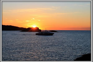 francia La Tour Fondue tramonto