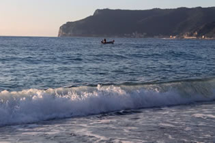 bergeggi mare inverno