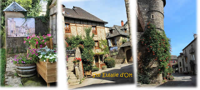 Sainte Eulalie d olt collage