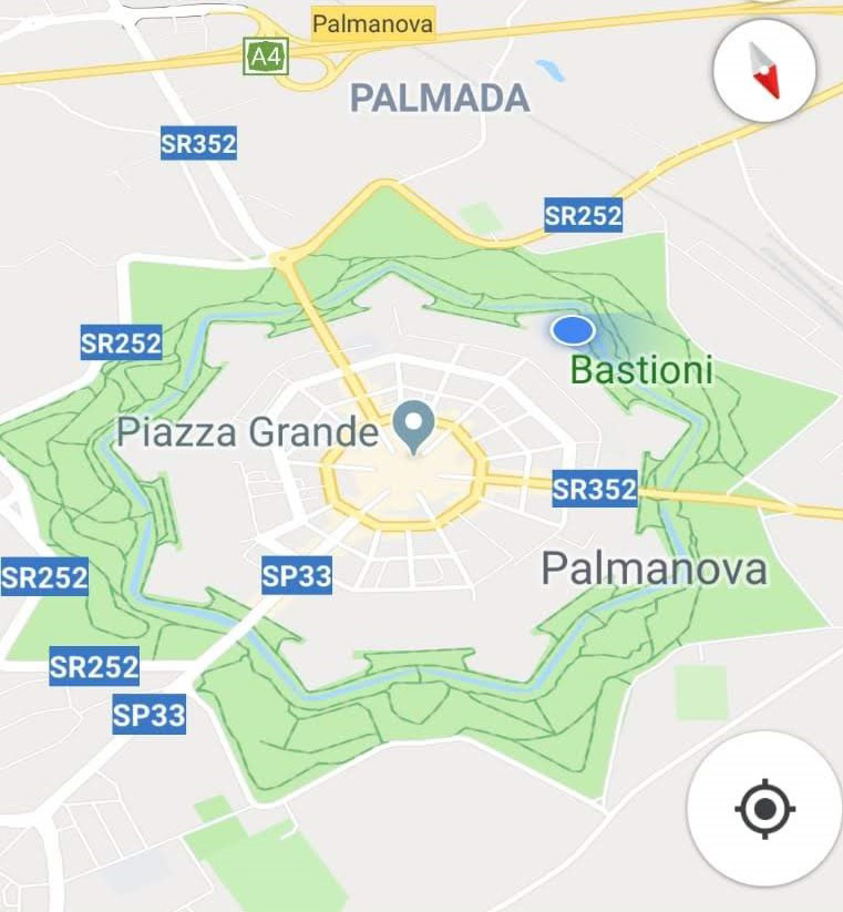 fvg palmanova mappa