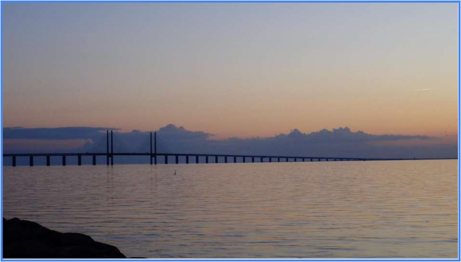 oresund tramonto