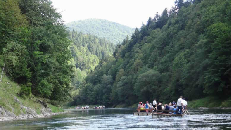 Dunajec zattere