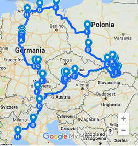 mappa rep ceca polonia germania