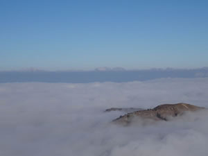 veneto cima grappa veduta nuvole