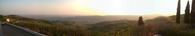 soave castelcenerino tramonto