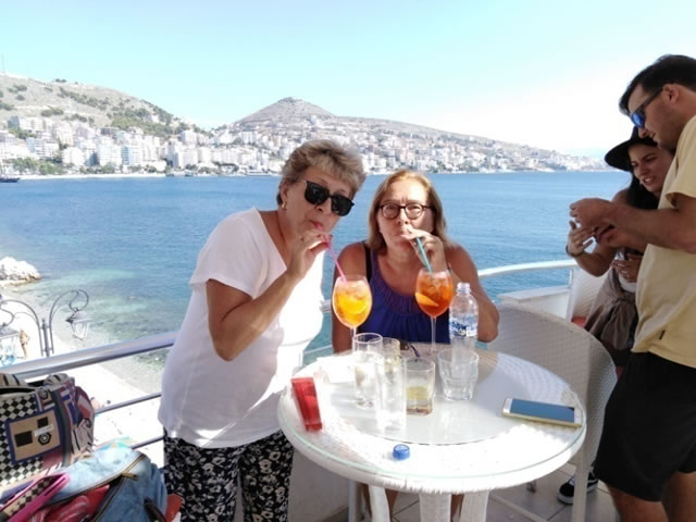 grecia albania aperitivo prima della partenza