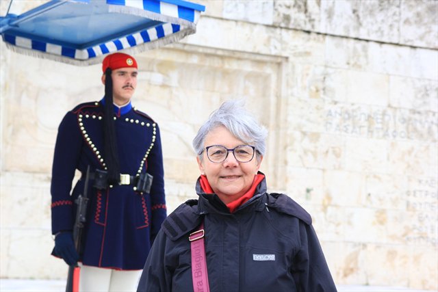 grecia atene cambio guardia francesca