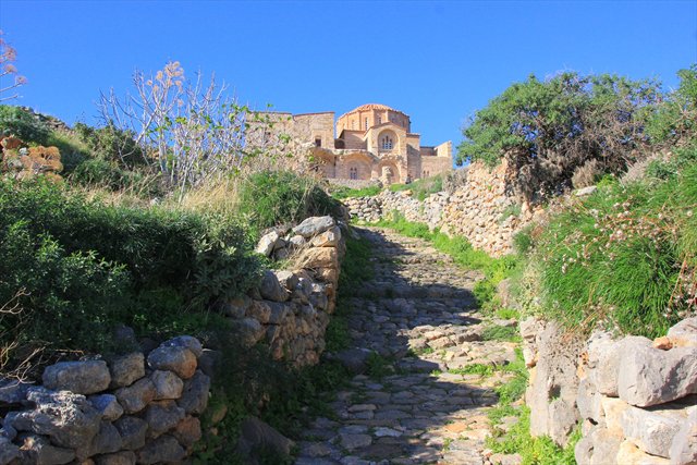 monemvasia chiesa bizantina