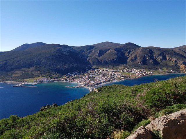 monemvasia golfo dall alto