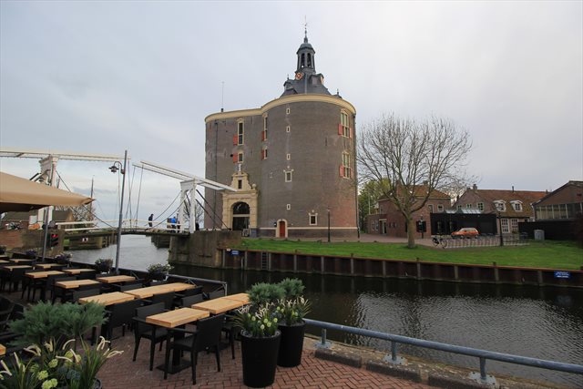 Enkhuizen poderosa torre Dromedaris