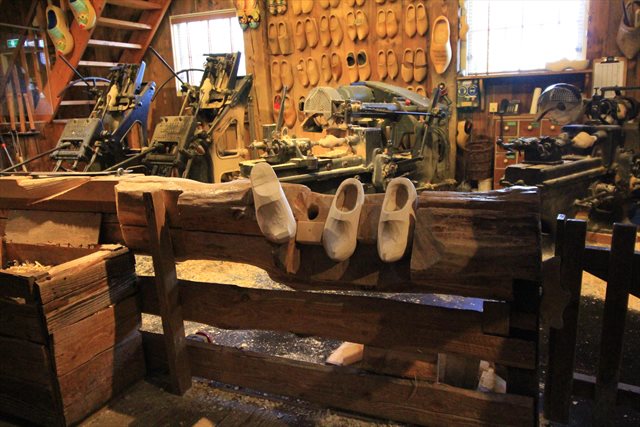 Zaanse Schans lavorazione zoccoli